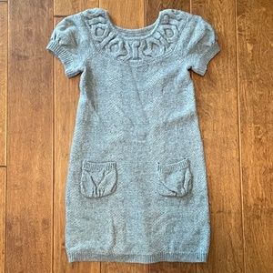 Juicy Couture Gray Sweater Dress Girls Size 10